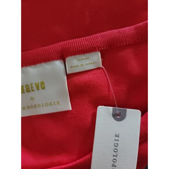 Anthropologie Flouncy Red Top - New - Size XL - Picture 5 of 5